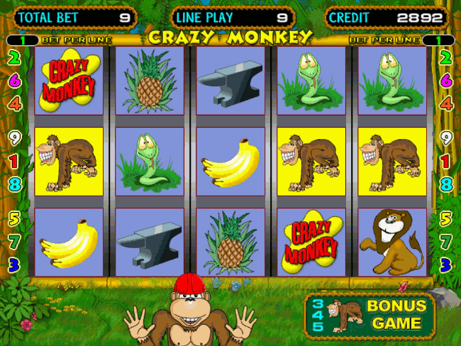 обезьяна игровые автоматы